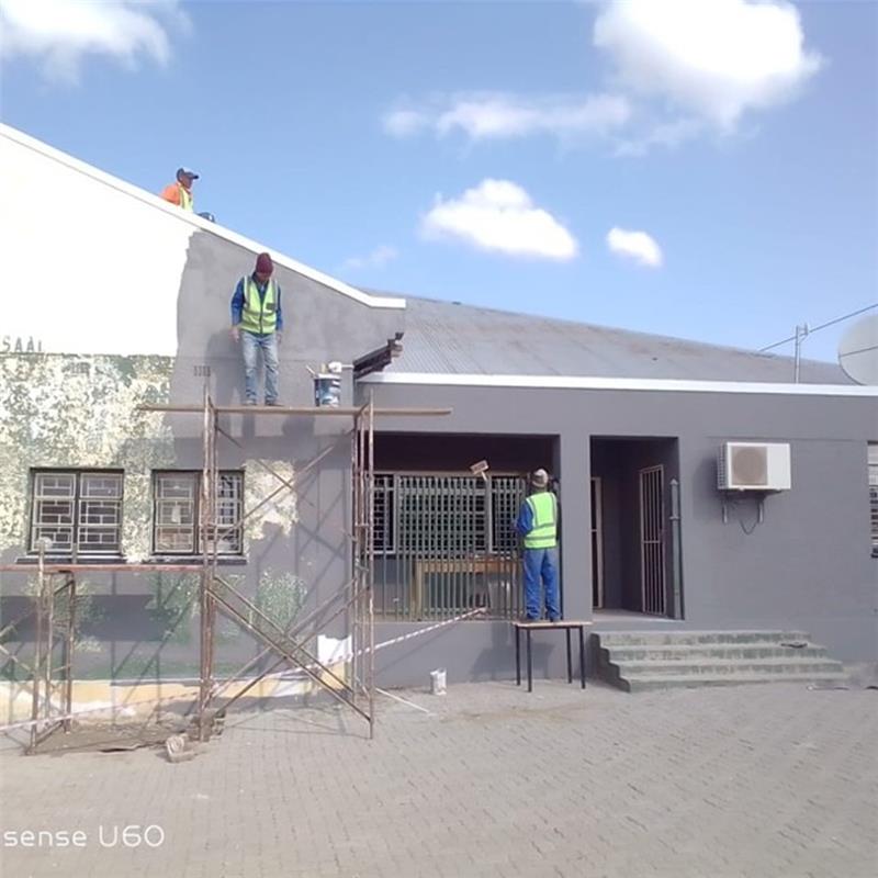 Renovating the community hall